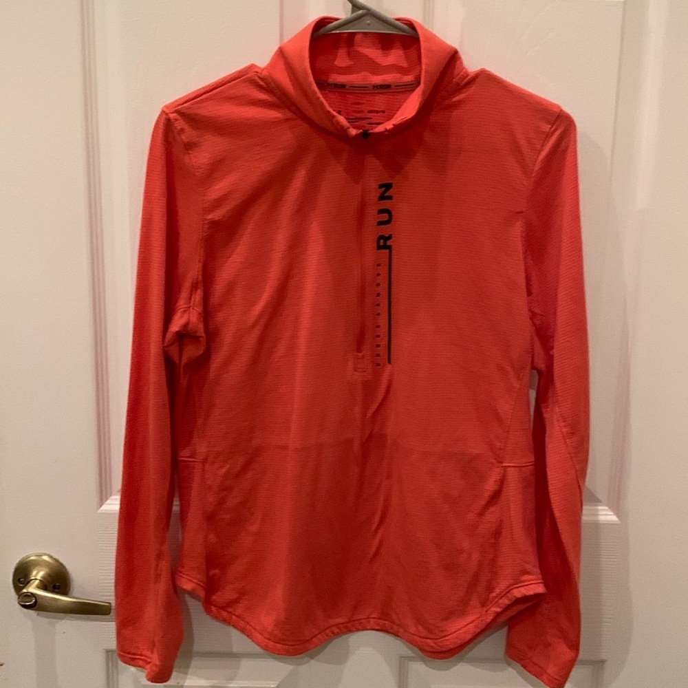 UnderArmour Heatgear Run 1/4 ZIP -sz L